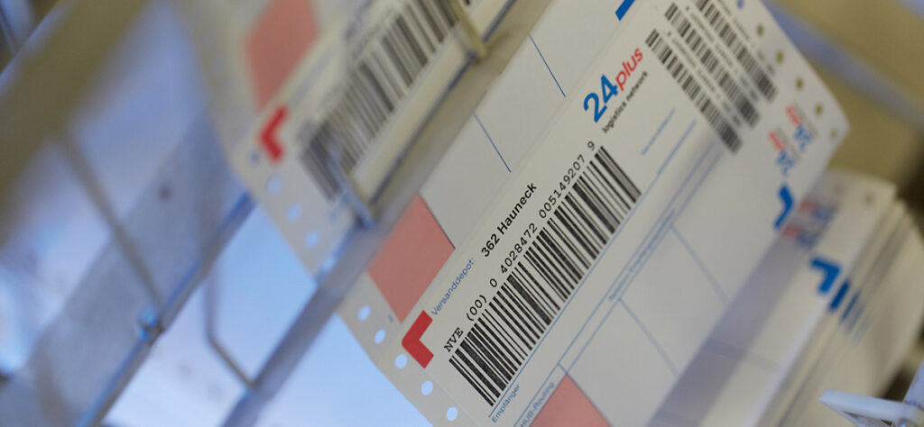 Logistics Labels at Wolfgang Fels GmbH